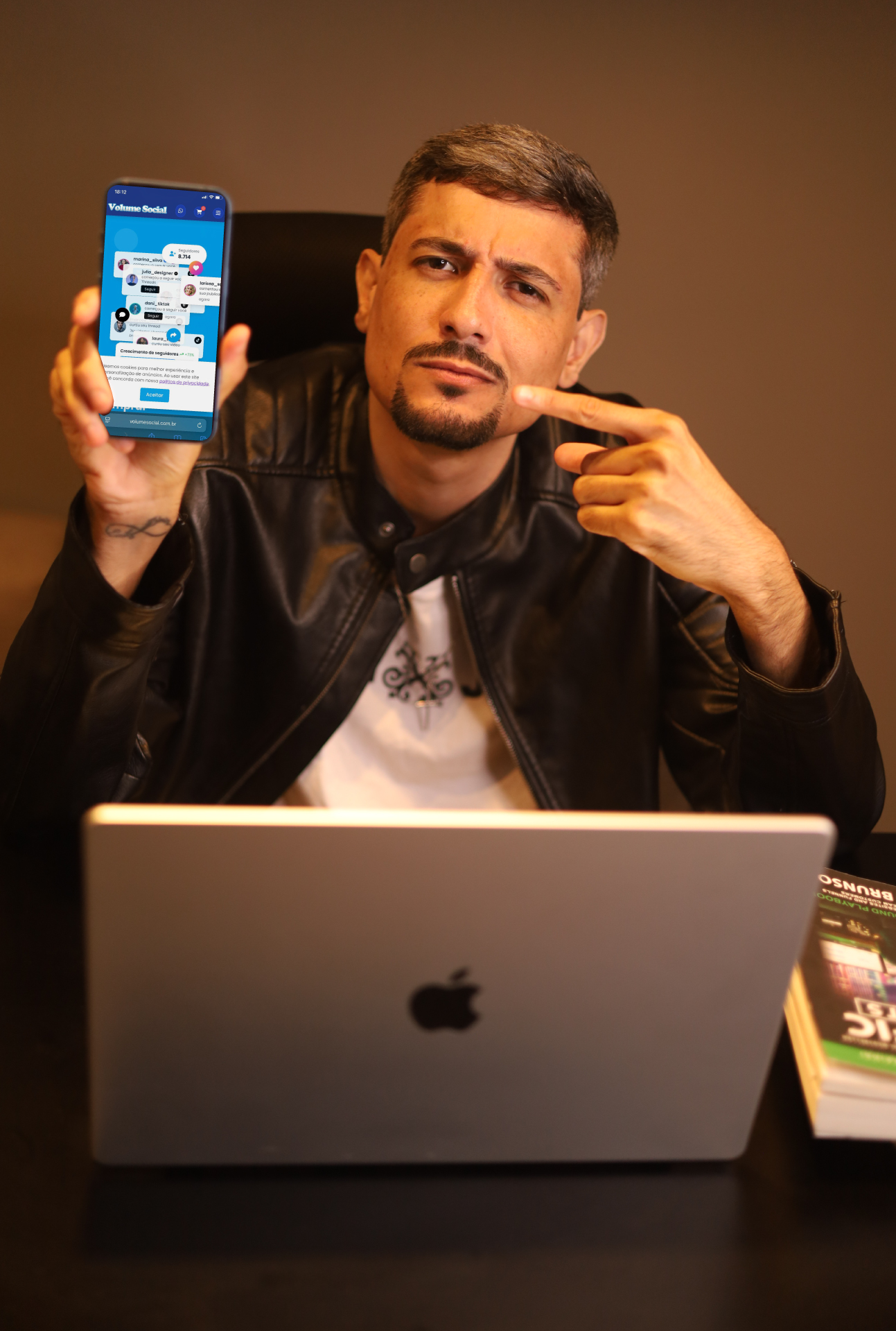 Adilio VS apresentando a nova plataforma Volume Social